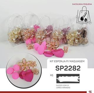 KIT ESPONJA PARA MAQUIAGEM SABRINA SATO C/12PCS