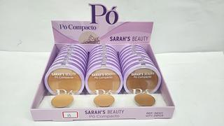 PO COMPACTO SARAHS BEAUTY C/24PCS