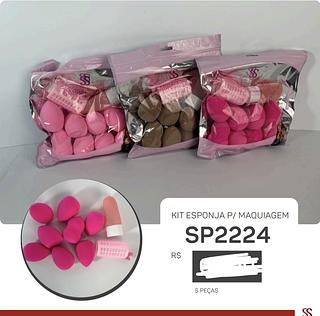 KIT ESPONJA PARA MAQUIAGEM SABRINA SATO C/6PCS
