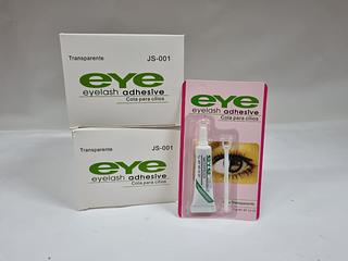 COLA PARA CILIOS TRANSPARENTE EYE C/12PCS