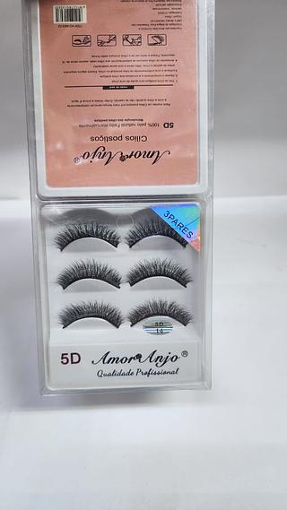 CILIOS AMOR ANJO 3 PAR C/12PCS