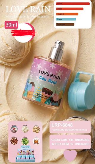 PERFUME 30ML LOVE RAIN C/12PCS