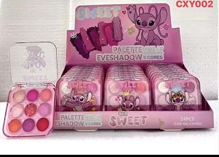 PALETA DE SOMBRAS 9 CORES EVESHADOW CX/245PCS