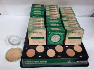 po compacto matte vegano max love cor46-51 c/30pcs
