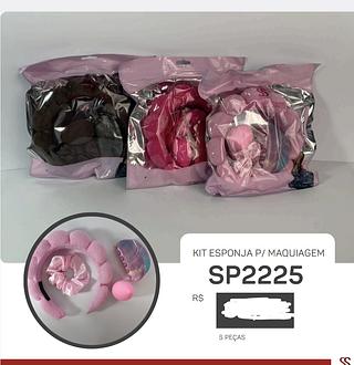 KIT ESPONJA PARA MAQUIAGEM SABRINA SATO C/6PCS