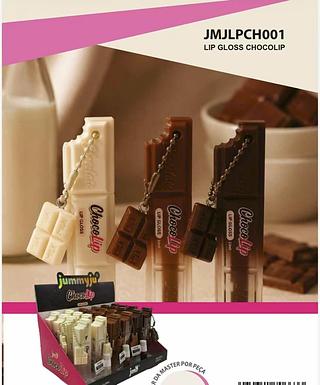 LIP GLOSS CHOCOLATE JUMMY JU C/24PCS