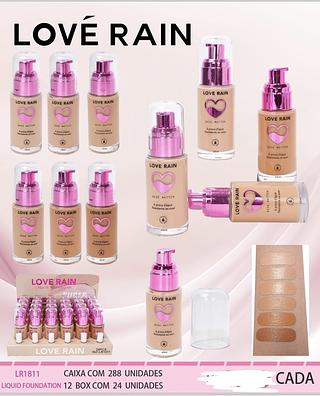BASE LIQUIDO MATTE LOVE RAIN C/24PCS