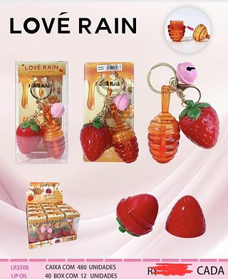 LIP OIL 2 EM 1 LOVE RAIN C/12PCS