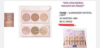 ILUMINADOR CRYSTAL LIGHT CITY GIRLS C/24PCS