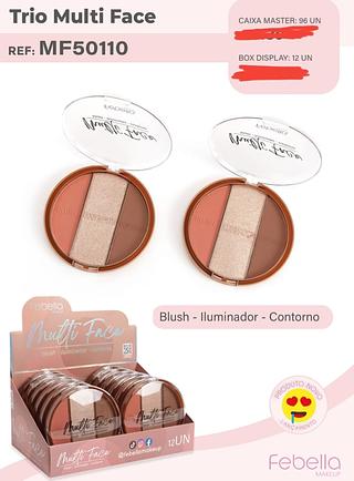 TRIO MULTI FACE FEBELLA C/12PCS