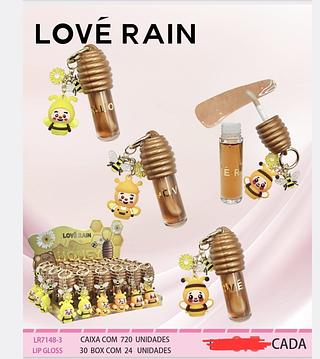 LIP GLOSS LOVE RAIN C/24PCS
