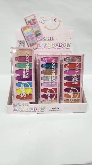 PALETA DE SOMBRAS SMILE FEBELLA C/24PCS